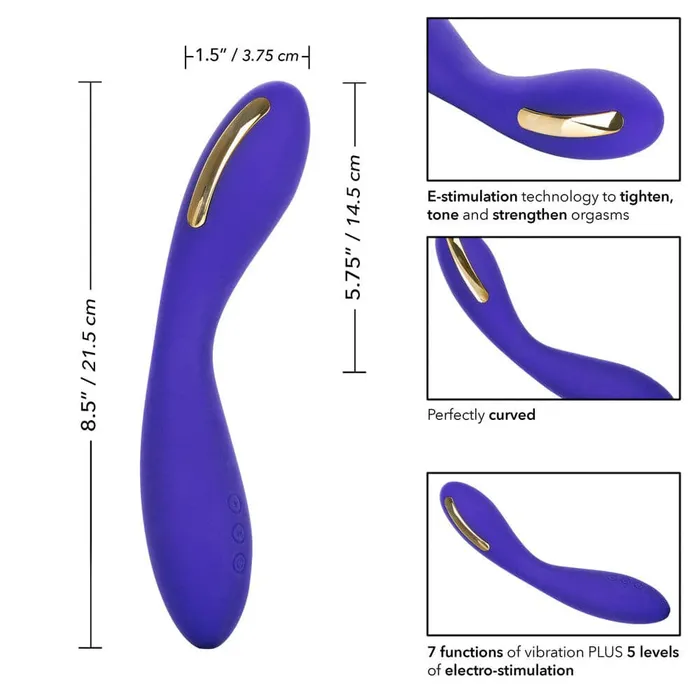 Vibrators Impulse Intimate Estim Wand Massager California Exotic