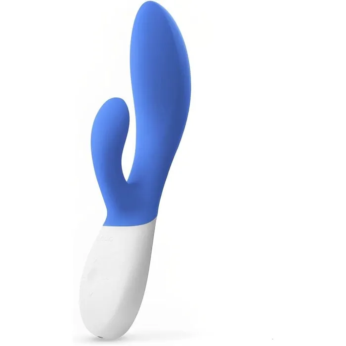 Vibrators Lelo Lelo Ina Wave 2 Luxury Rechargeable Vibe Blue