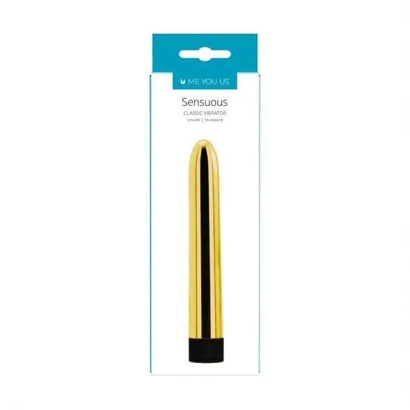 Vibrators Me You Us Me You Us Sensuous Smooth Vibrator Gold Vibrators Me You Us Me You Us Sensuous Smooth Vibrator Gold