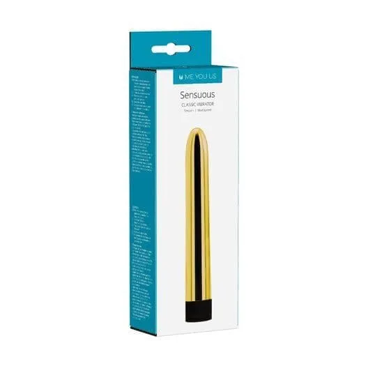 Vibrators Me You Us Me You Us Sensuous Smooth Vibrator Gold Vibrators Me You Us Me You Us Sensuous Smooth Vibrator Gold