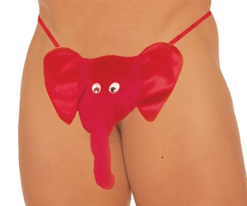 Vibrators Mr Peanuts G String Red Elegant Moments