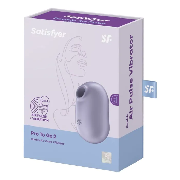 Vibrators Satisfyer Pro To Go 2 violet Vibrators Satisfyer Pro To Go 2 violet