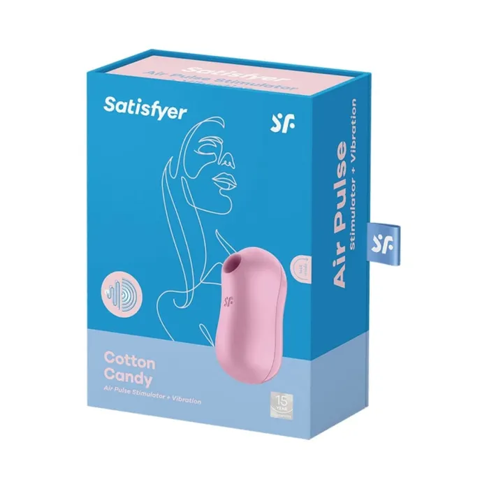 Vibrators Satisfyer Satisfyer Cotton Candy Air Pulse Vibrator Lilac