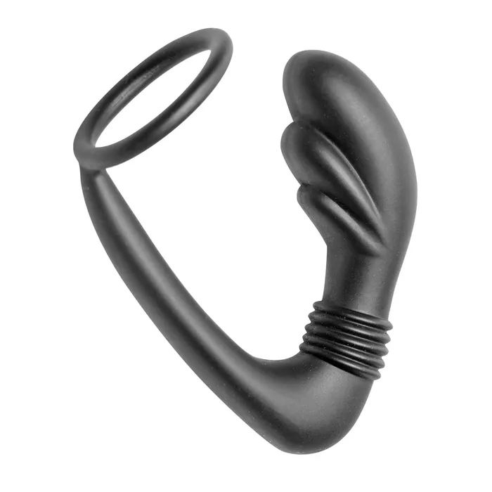 XR Brands Male Sex Toys Cobra Silicone PSpot Massager and Cock Ring