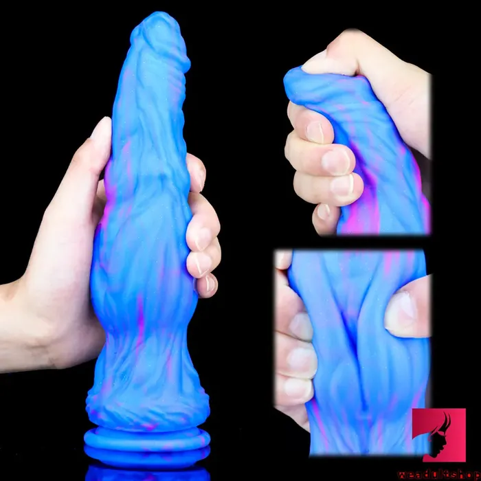 102in Colorful Fantasy Thick Crystal Dildo For Anal Vaginal Sex Weadultshop Anal