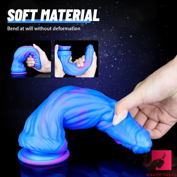 102in Colorful Fantasy Thick Crystal Dildo For Anal Vaginal Sex Weadultshop Anal