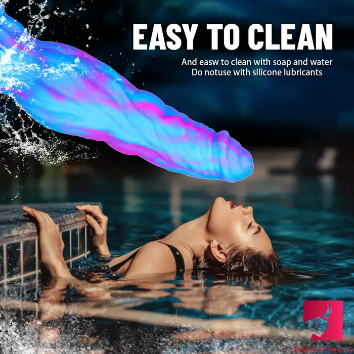 102in Colorful Fantasy Thick Crystal Dildo For Anal Vaginal Sex Weadultshop Anal