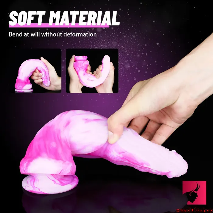102in Colorful Fantasy Thick Crystal Dildo For Anal Vaginal Sex Weadultshop Anal
