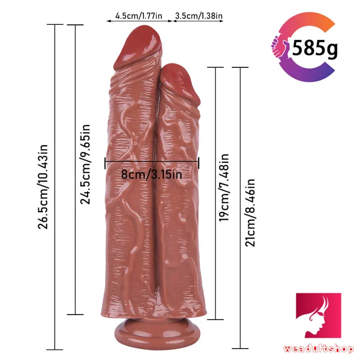 1043in Conjoined Dual Headed Realisic Dildo For Couples Women Masturbation Weadultshop Female Sex Toys 1043in Conjoined Dual Headed Realisic Dildo For Couples Women Masturbation Weadultshop Female Sex Toys