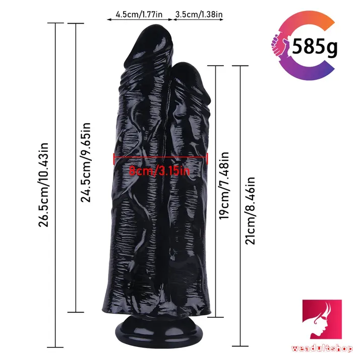 1043in Conjoined Dual Headed Realisic Dildo For Couples Women Masturbation Weadultshop Female Sex Toys 1043in Conjoined Dual Headed Realisic Dildo For Couples Women Masturbation Weadultshop Female Sex Toys
