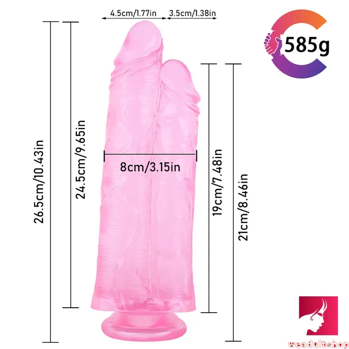 1043in Conjoined Dual Headed Realisic Dildo For Couples Women Masturbation Weadultshop Female Sex Toys 1043in Conjoined Dual Headed Realisic Dildo For Couples Women Masturbation Weadultshop Female Sex Toys