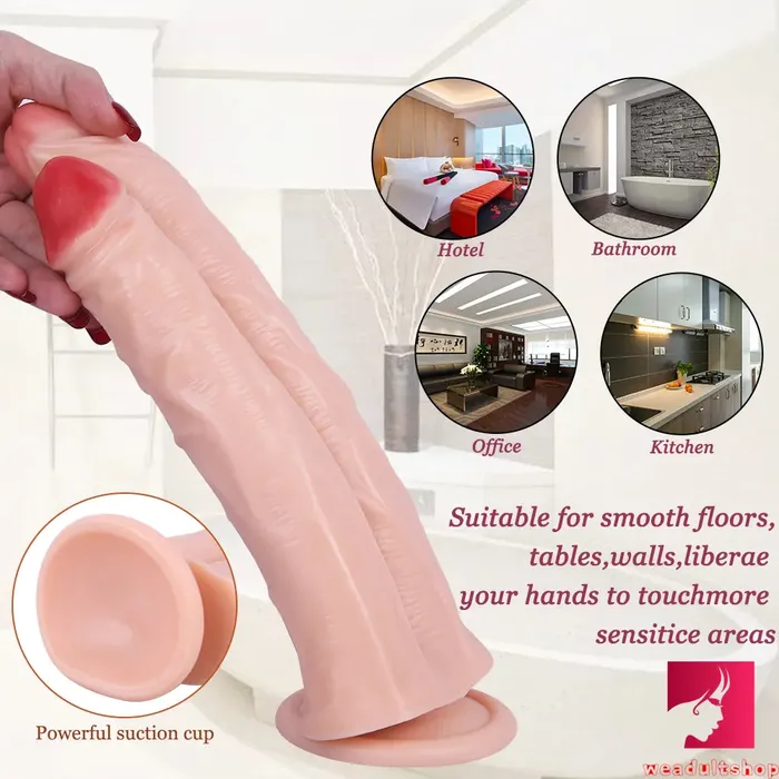 1043in Conjoined Dual Headed Realisic Dildo For Couples Women Masturbation Weadultshop Female Sex Toys 1043in Conjoined Dual Headed Realisic Dildo For Couples Women Masturbation Weadultshop Female Sex Toys