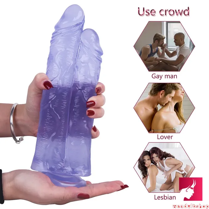 1043in Conjoined Dual Headed Realisic Dildo For Couples Women Masturbation Weadultshop Female Sex Toys 1043in Conjoined Dual Headed Realisic Dildo For Couples Women Masturbation Weadultshop Female Sex Toys