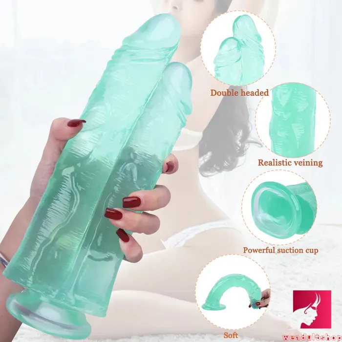 1043in Conjoined Dual Headed Realisic Dildo For Couples Women Masturbation Weadultshop Female Sex Toys 1043in Conjoined Dual Headed Realisic Dildo For Couples Women Masturbation Weadultshop Female Sex Toys