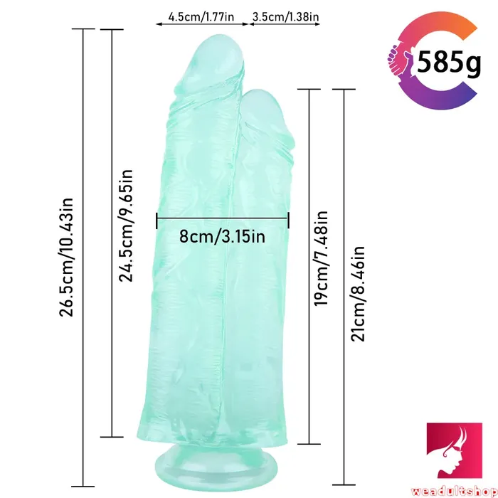 1043in Conjoined Dual Headed Realisic Dildo For Couples Women Masturbation Weadultshop Female Sex Toys 1043in Conjoined Dual Headed Realisic Dildo For Couples Women Masturbation Weadultshop Female Sex Toys