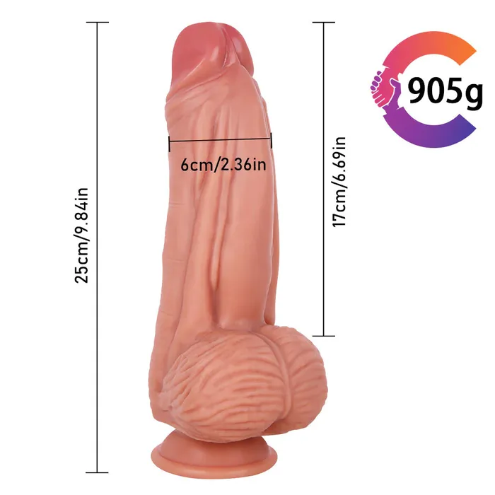 10 Inch Strap On Dildo Silicone Big STS Female Sex Toys
