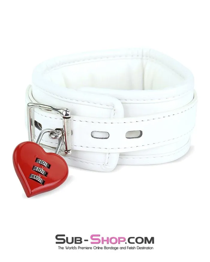 3427M Red Heart Combination Bondage Gear Lock Moonwell Dildos