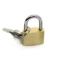 8983DL Brass Bondage Gear Padlock MEGA Deal Idea Couples