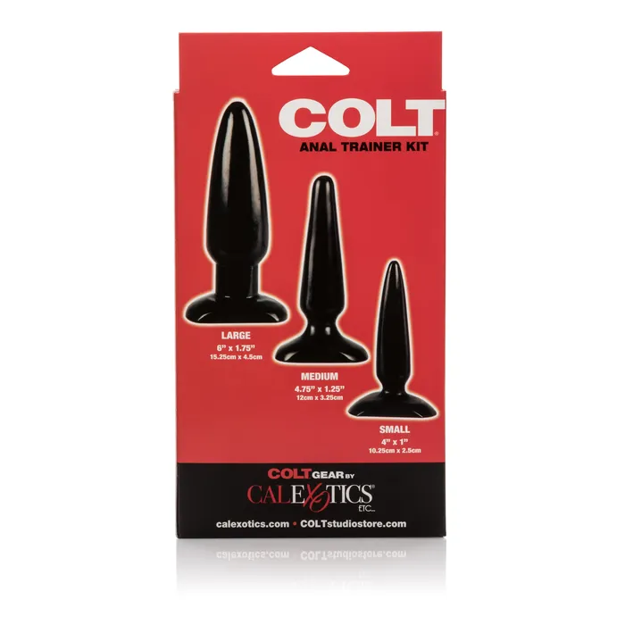 Anal Calexotics Colt Anal Trainer Kit Fun Starter Set with 3 Sizes