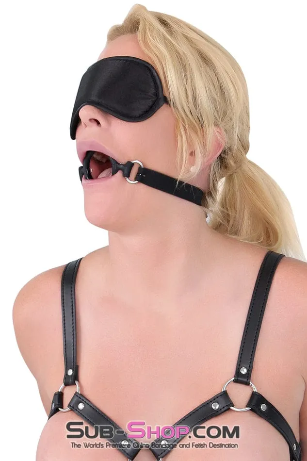 Anal Idea 7105DL Bondage Basics Black Satin Blindfold