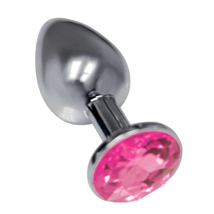 Anal The 9s the Silver Starter Bejeweled Stainless Steel Plug Pink Icon Brands Anal The 9s the Silver Starter Bejeweled Stainless Steel Plug Pink Icon Brands