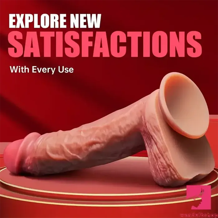 Anal Weadultshop 905in Realistic Silicone Soft Unisex Big Dildo For Anal Clit Sex Toy