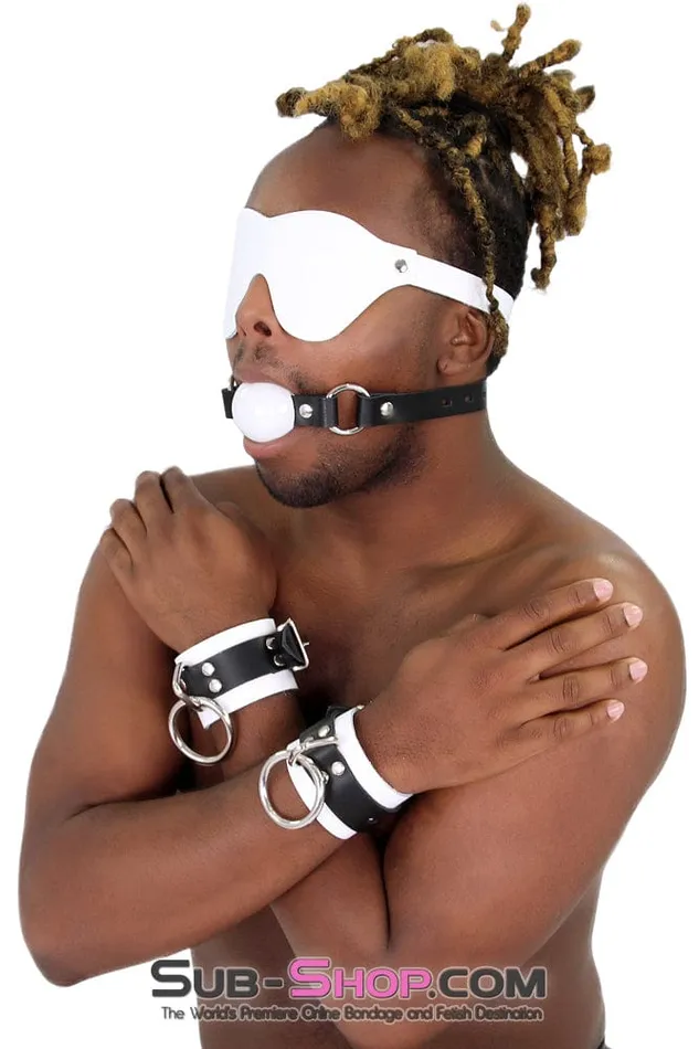 Autumn Restraints 9742ASIS Bounds Sissy Drifted Locking Wrist Cuffs