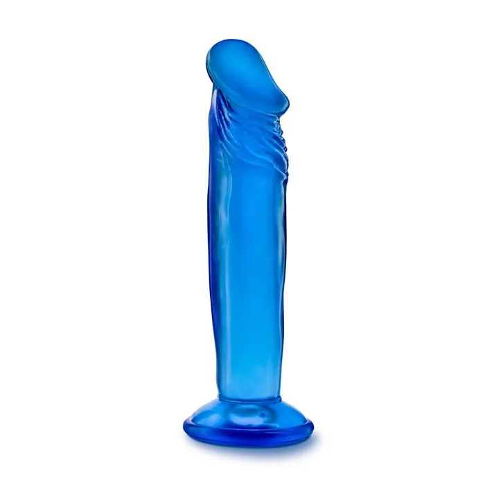 B Yours Sweet n Small 6 Inch Dildo With Suction Cup Blue Blush Dildos