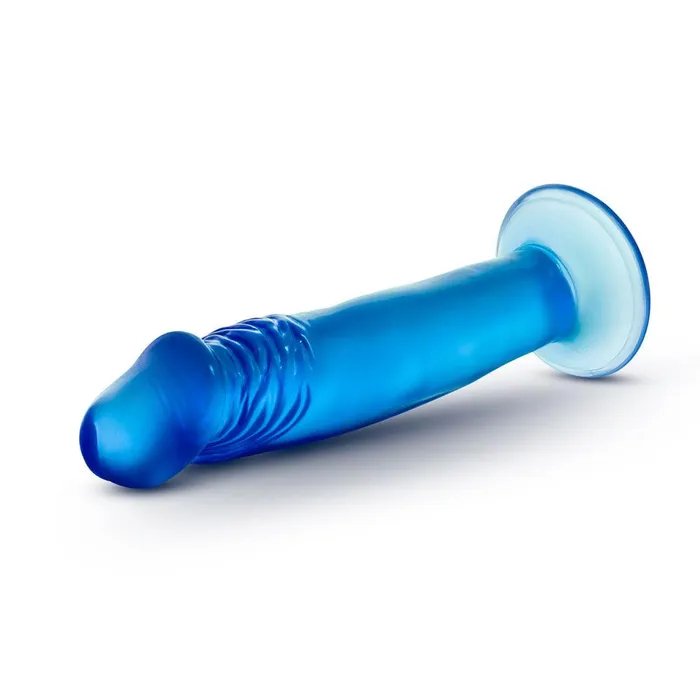 B Yours Sweet n Small 6 Inch Dildo With Suction Cup Blue Blush Dildos B Yours Sweet n Small 6 Inch Dildo With Suction Cup Blue Blush Dildos
