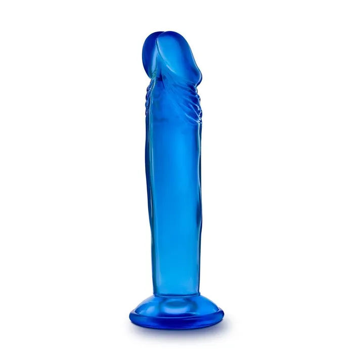 B Yours Sweet n Small 6 Inch Dildo With Suction Cup Blue Blush Dildos B Yours Sweet n Small 6 Inch Dildo With Suction Cup Blue Blush Dildos