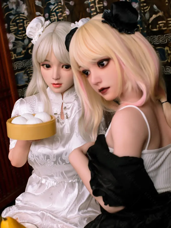 Bezlya Male Sex Toys F4711150cm411ft26kg 20 C Cup Anime Robot Silicone Head Adult Chinese Sex DollBezlya Doll