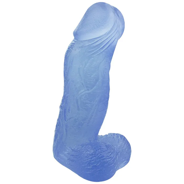  Blue Jelly Dildos 3 inch Thick Anal