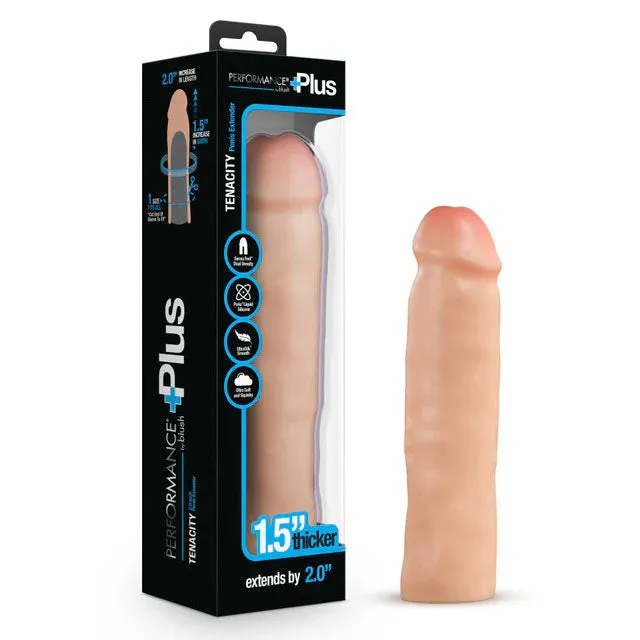 Blush Anal Performance Plus 2 Inch Silicone Penis Xtender Beige