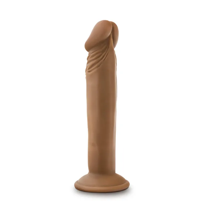Blush Dildos Dr Skin Dr Small 6 Inch Dildo Mocha