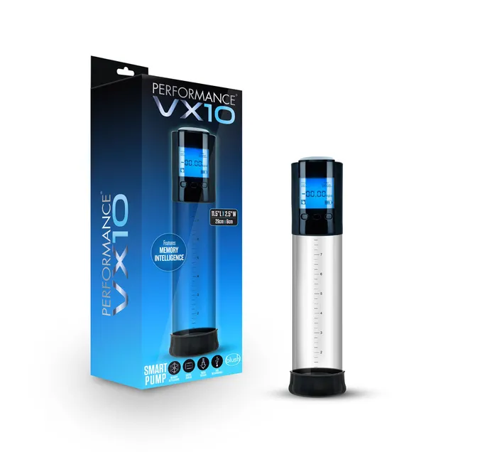 Blush Novelties Female Sex Toys Performance Smart Pump The Easy Adventure Buddy for Exciting Fun Times