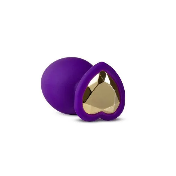 Blush Temptasia Bling Plug Medium Purple Anal Blush Temptasia Bling Plug Medium Purple Anal