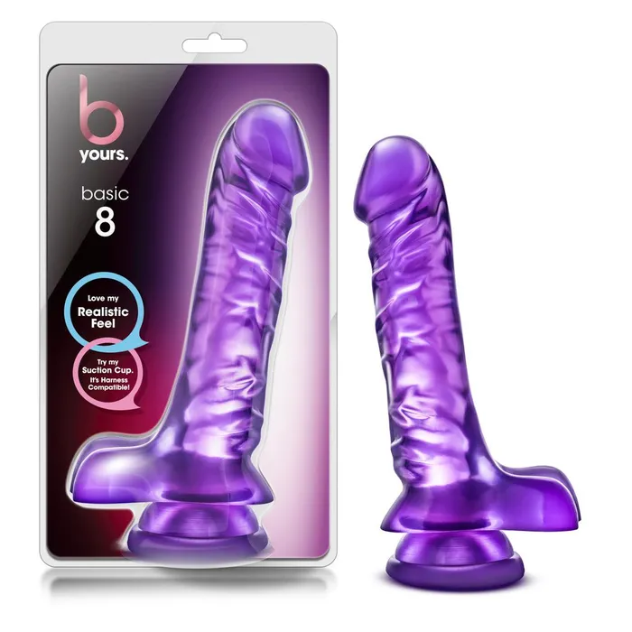 Blush Vibrators B Yours Basic 8 Purple Blush Vibrators B Yours Basic 8 Purple
