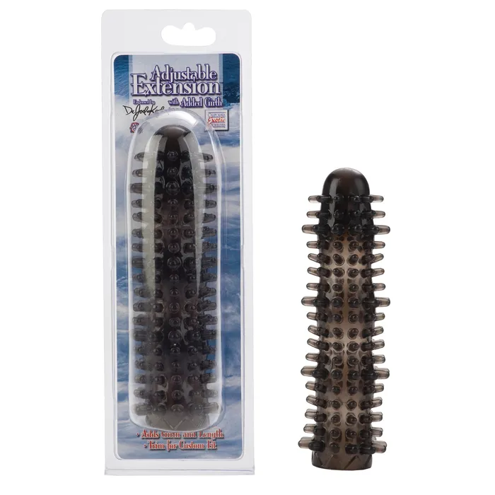 CalExotics Dr Joel Kaplan Adjustable Extension With Added Girth Smoke Male Sex Toys CalExotics Dr Joel Kaplan Adjustable Extension With Added Girth Smoke Male Sex Toys