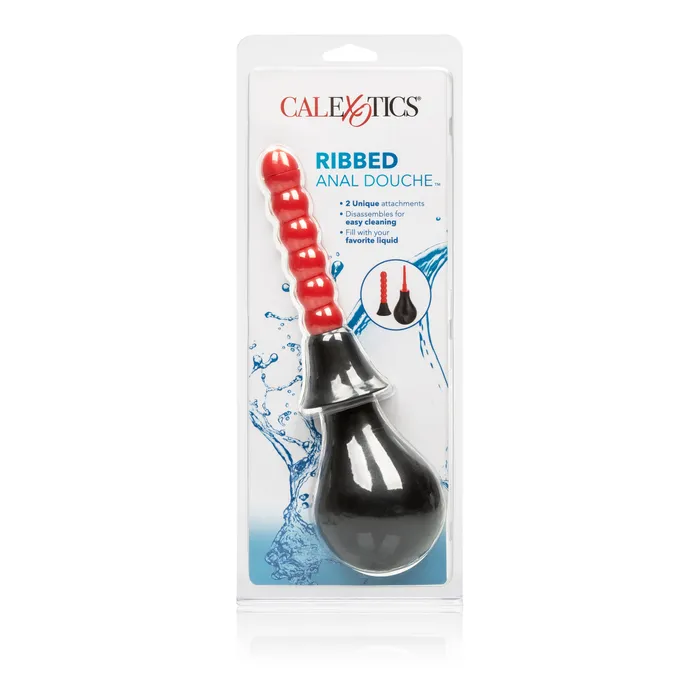 CalExotics Male Sex Toys Ribbed Anal Douche CalExotics Male Sex Toys Ribbed Anal Douche