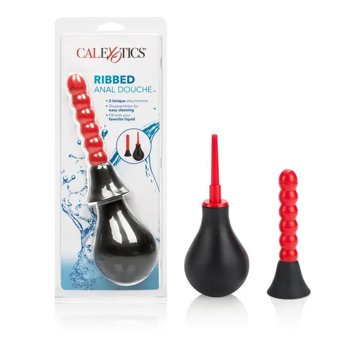 CalExotics Male Sex Toys Ribbed Anal Douche CalExotics Male Sex Toys Ribbed Anal Douche