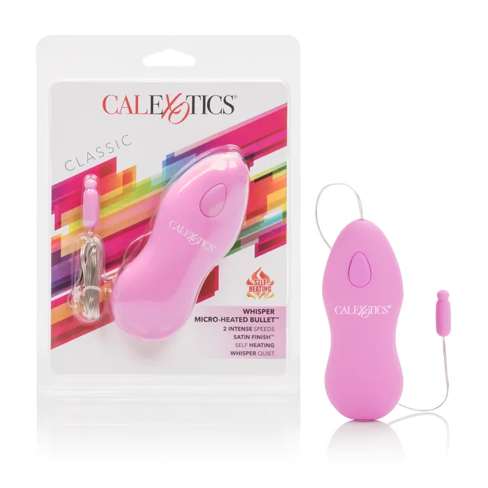 Calexotics Vibrators Cozy Whisper Heated Bullet Your Secret Vibe for Warm Quiet Fun
