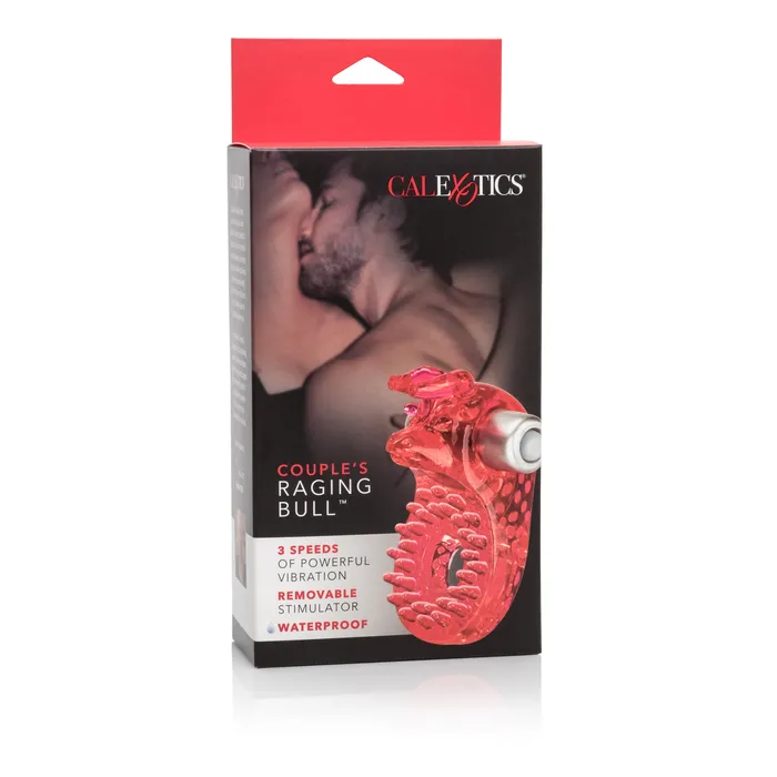 Couples Calexotics Raging Bull Vibrating Ring Stretchy Fun for Couples