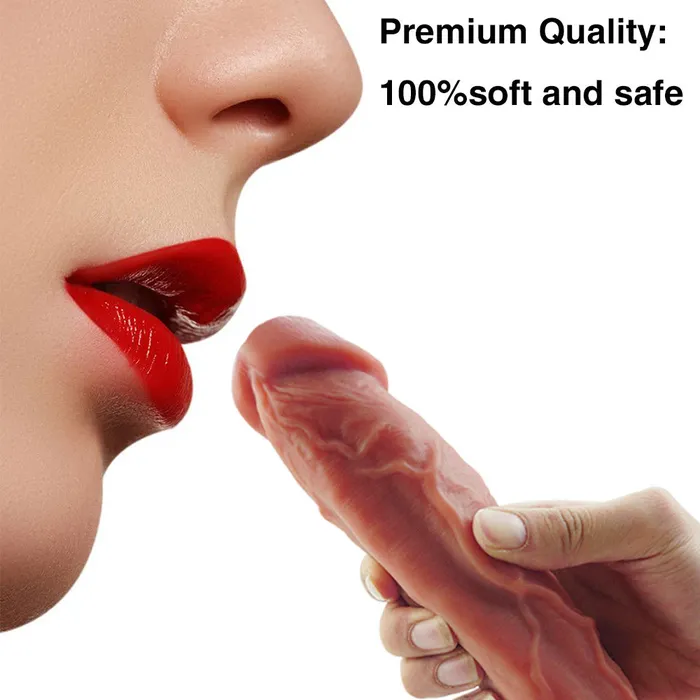 Dildos 10 Inch Dildos Dual Density Silicone STS