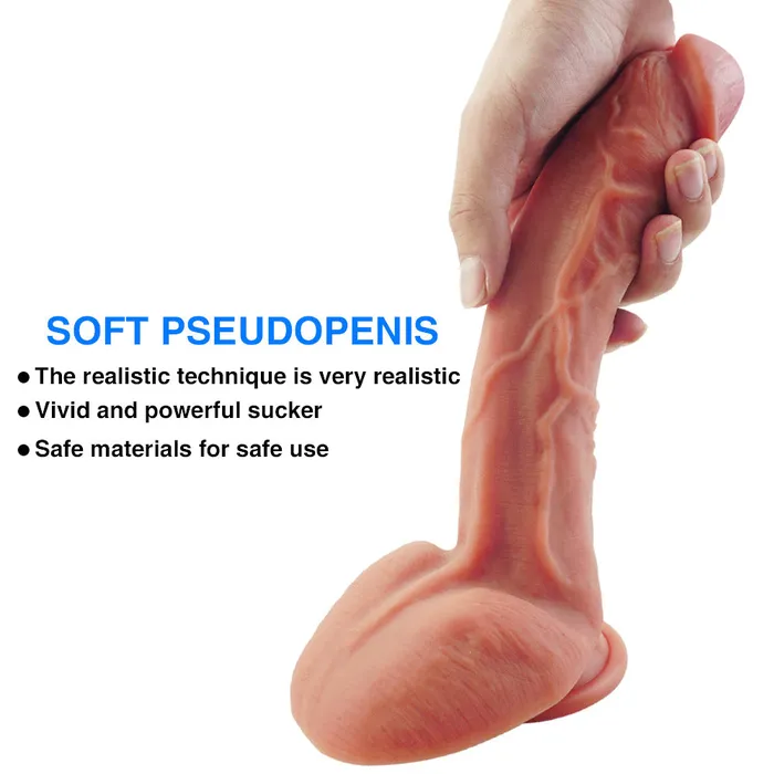 Dildos 10 Inch Dildos Dual Density Silicone STS