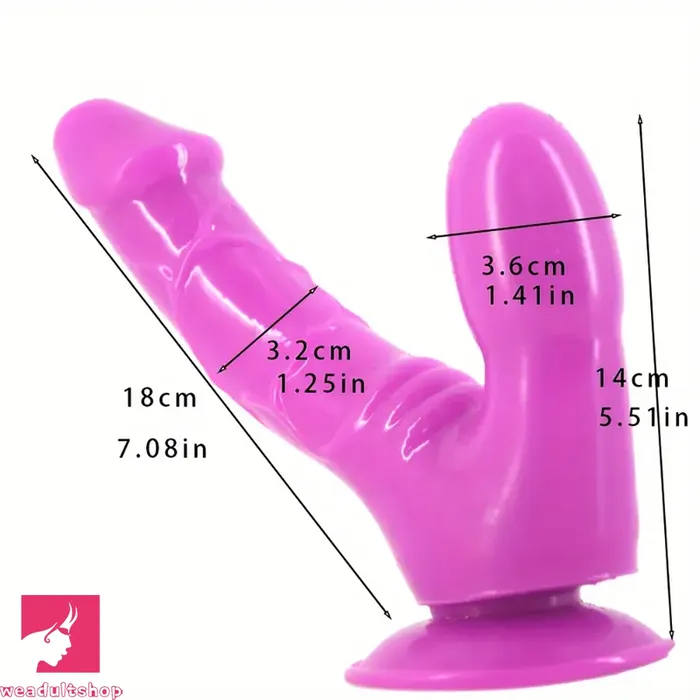 Dildos 708in Double Sided Real Lifelike PVC Dildo For Vaginal Masturbation Weadultshop