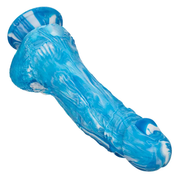 Dildos CalExotics Twisted Love Twisted Dong Blue Dildos CalExotics Twisted Love Twisted Dong Blue