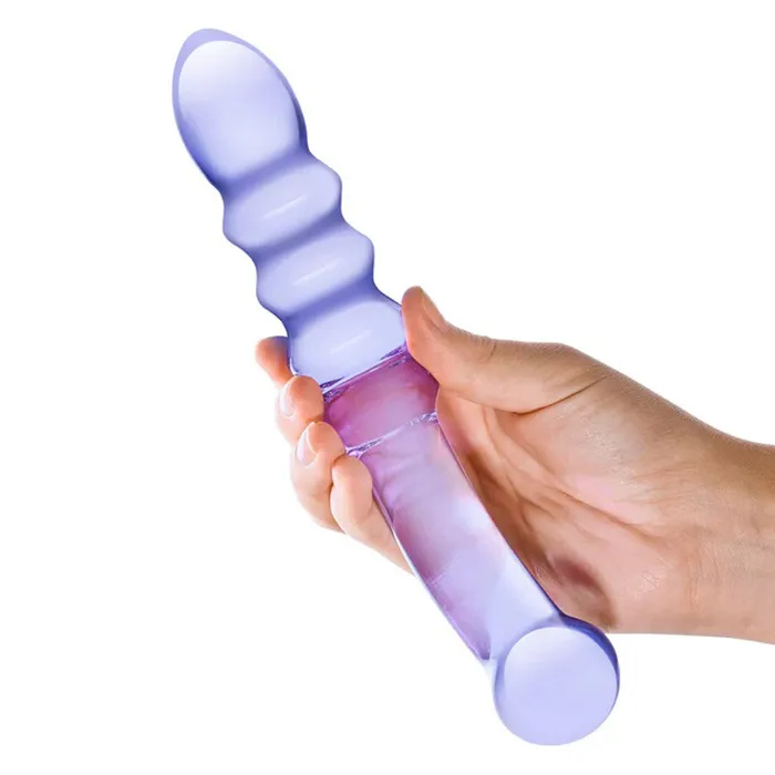 Dildos Electric Novelties Purple Rain Ribbed Dildo Dildos Electric Novelties Purple Rain Ribbed Dildo