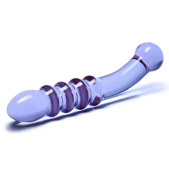 Dildos Electric Novelties Purple Rain Ribbed Dildo Dildos Electric Novelties Purple Rain Ribbed Dildo