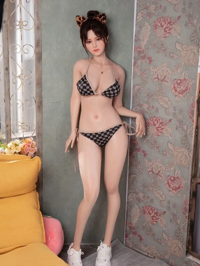F5061170cm5ft6 D Cup Kaito Chinese Bikini Silicone Sex DollJX Doll JX Doll Male Sex Toys