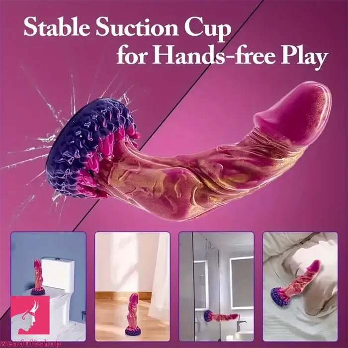 Female Sex Toys 866in Big Monster Fantasy Silicone Soft Dildo For Couples Men Weadultshop